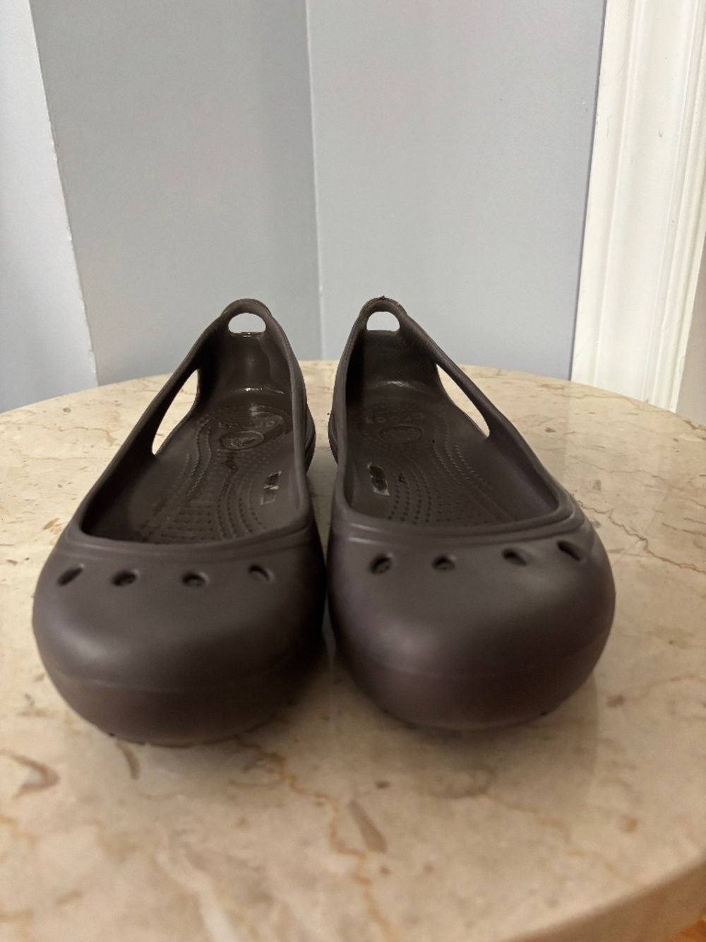 Crocs Kadee Women's Ballet Flats | Espresso Brown | Size 8